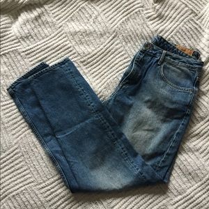 H&M Light Wash Mom Jeans